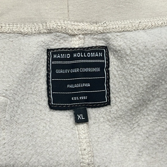 Hamid Holloman solid natural Sweatpants Size XL - Picture 11 of 13